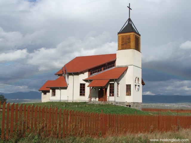 A csibai római katolikus templom Csíki panoráma - Csíkszereda