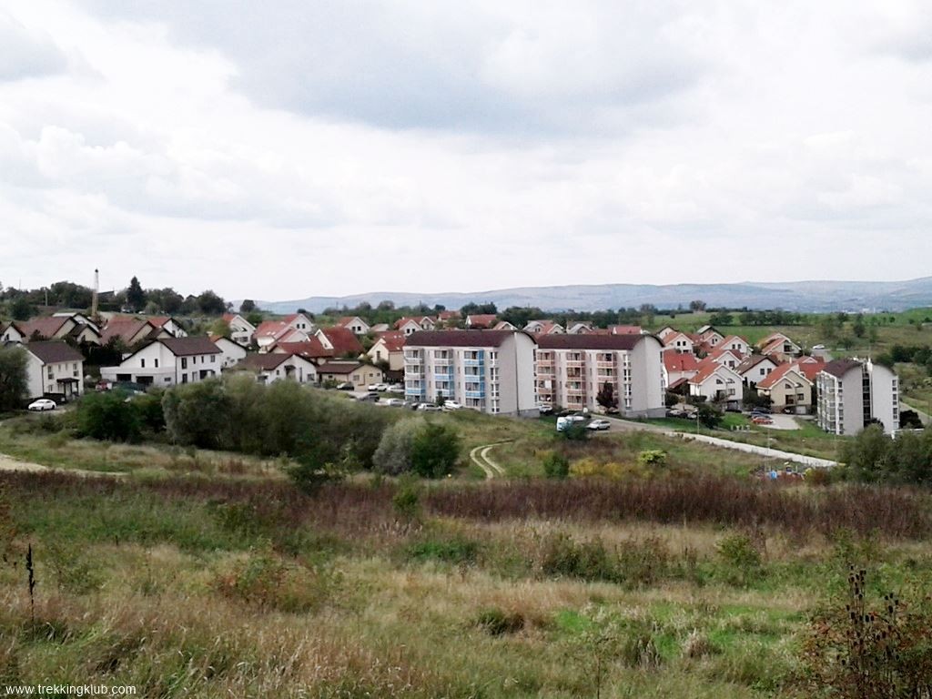 A parkoló panorámája - Belvedere lakónegyed - Marosvásárhely