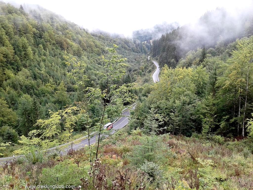 Kilátás Szekérút-patak völgye panoráma - Nyerges-tető