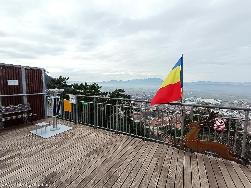 Panoramikus kilátóterasz - Barcarozsnyó