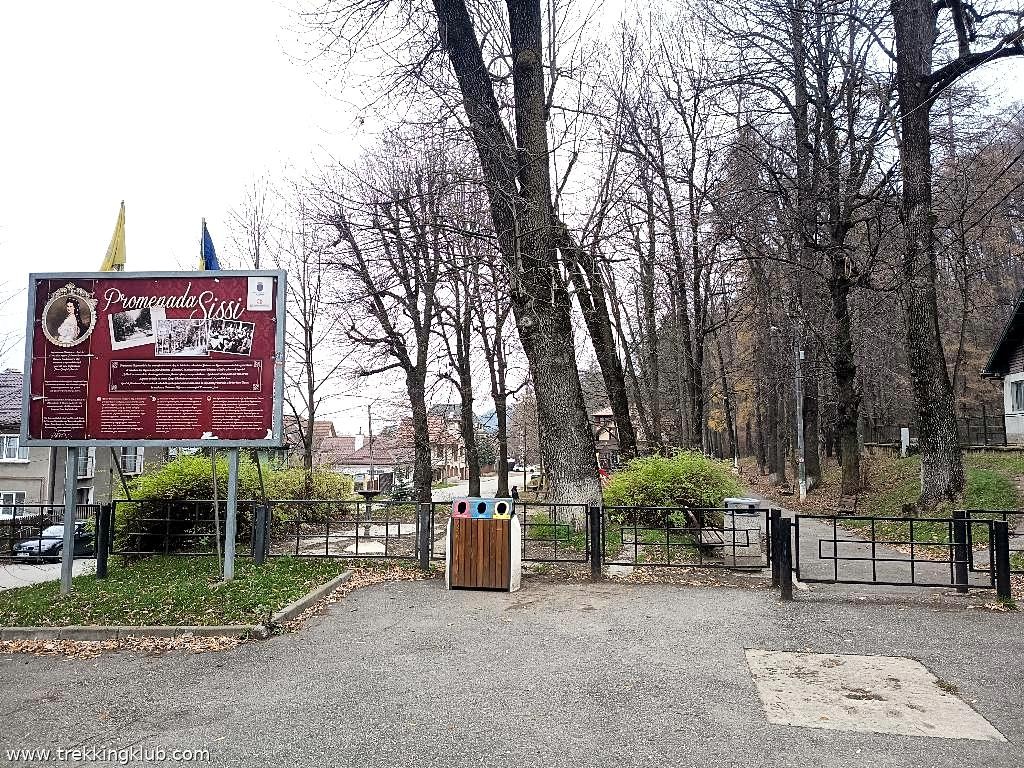 Sissi-sétány - Barcarozsnyó