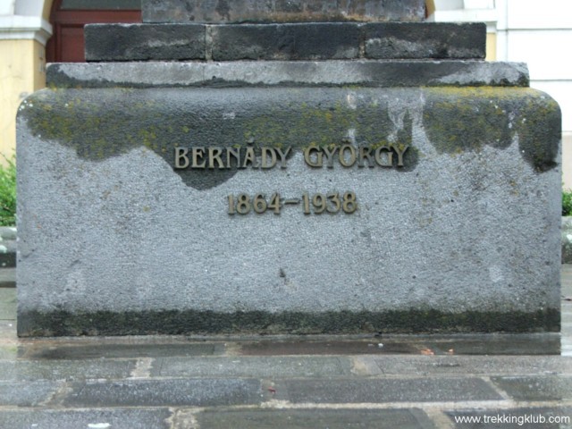 1864 - 1938 Bernády György-szobor - Marosvásárhely
