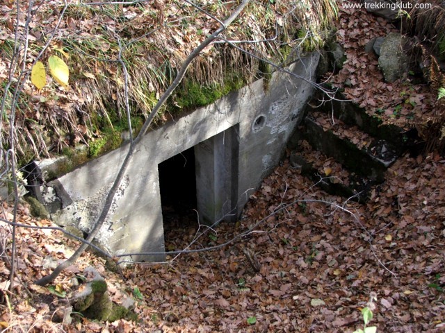 Világháborús bunker - Kékvíz-patak
