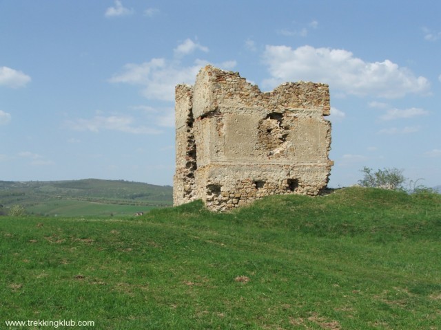 Veres barátok templomának romja