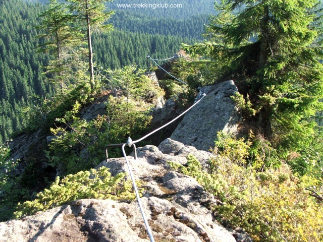 Nyerges via ferrata vasalt mászóút - Madarasi Hargita