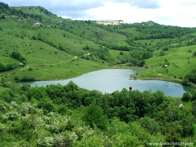 Nagy-tó panoráma - Verespatak