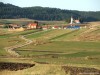Csíkszentléleki 500 éves hársfa A templom madártávlatból Csíkszentlélek