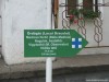 Csíkkarcfalva erődtemploma Turistajelzés Csíkkarcfalva