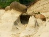Cementeződés a homokban