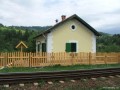 A 2008-ban felújított vasúti őrház Gyimesbükk Gyimes