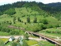 Gyimes vára - Gyimesbükk A Tatros-hídja szemben a Bilibók hegytetővel Gyimesbükk Gyimes