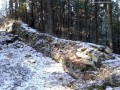 Csíkrákosi Pogányvár Várfal Pogányvár Csíkrákos