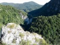 Vándorsólyom via ferrata - Kilátópont - Vargyas-szoros A szoros fentről Vándorsólyom via ferrata vasalt mászóút Vargyas-szoros