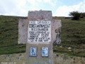 Katonai emlékmű - Kósna-domb - Aknavásár A gránátos kőkeresztje Aknavásár Kósna domb katonai emlékmű