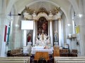 Katolikus templom - Csíkszenttamás Központi oltár Csíkszenttamás katolikus templom