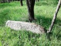 Unitárius templom - Városfalva Fekvő sírkő Városfalva unitárius templom