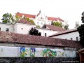 Tamási Áron líceum a Református Kollégium felől nézve