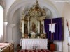 Katolikus templom - Csíkcsatószeg Oltár Csíkcsatószeg templom