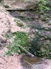 A Fehéres-patak vízesései A második vízesés Fehéres patak vízesés