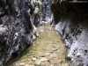 Sztán völgye kanyon 1 m mély víz Sztán völgye kanyon