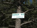 Kerek-kő Csúcsjelzés Kerek kő Hagymás hegység