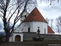Katolikus templom - Tusnád Március elején Nagytusnád katolikus templom