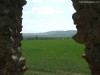 Veres barátok templomának romja Az ablakból Veres kápolna templom rom