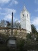 Csíkkarcfalva erődtemploma Templomtorony Csíkkarcfalva