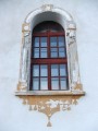 Katolikus templom - Imecsfalva Érdekes ablakdíszítés Imecsfalva katolikus templom