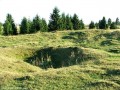 Római őrtorony - Homoródfürdő A központi üreg Római őrtorony Homoródfürdő