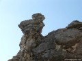 Szfinx formájú sziklaalakzat