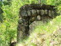 A bunker kivülről Szerecsen sziklák Szalárd Szalárdtelep szikla