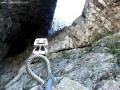 Hili-odú - Via ferrata - Tordai-hasadék Pista bá vasat mászik mezítláb Hili odú via ferrata Tordai hasadék