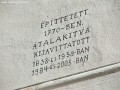 Építtetett 1770-ben