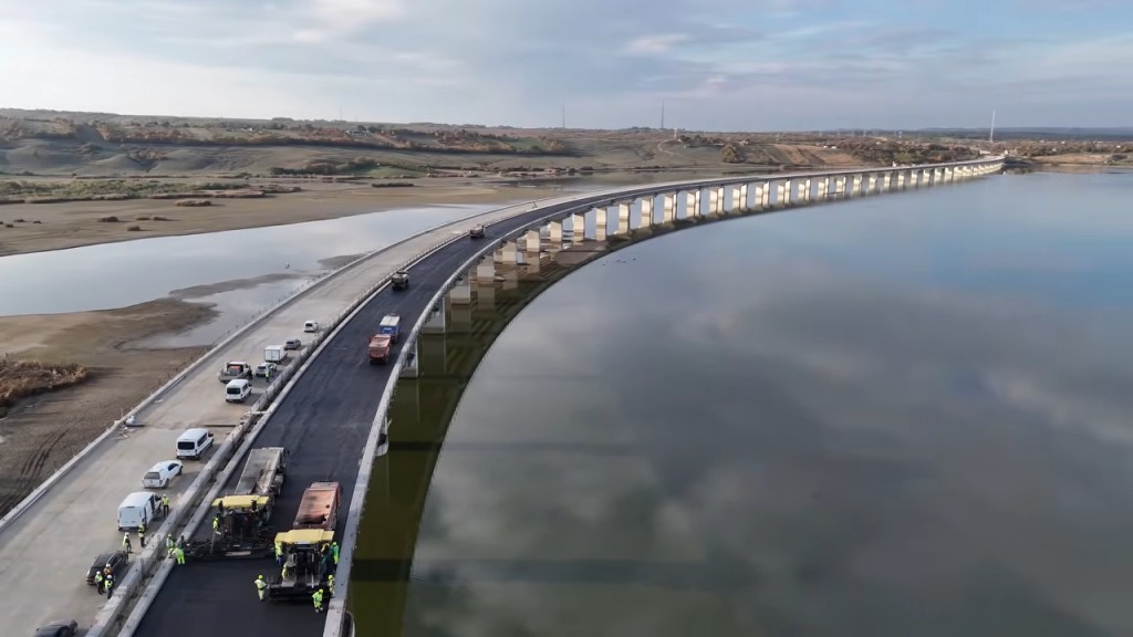 2025  Viadukt a víztározón - Berettyószéplak