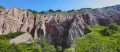 Vörös-szakadék - Szászsebes Panoráma-kép Vörös szakadék
