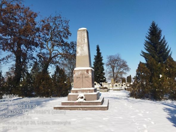 Első világháborús hősök emlékoszlopa - Sepsiszentgyörgy