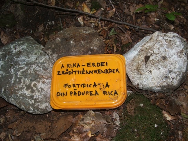 A régi geodoboz Attila vára - Rika-erdei erődítményrendszer