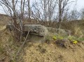 Bunker maradvány a Cseres alatt