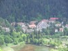 Sólyom-kő - Tusnádfürdő Lelátás Tusnádra a Solyom-kőről 4
