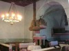 A magyarvistai református templom belseje