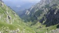 Omul-csúcs - Bucsecs-hegység Lefelé jövet a Szarvas (Cerbului) völgyön Bucsecs