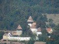 Evangélikus erődtemplom - Apold A piramis tetejéről Apold