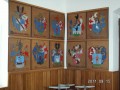 Református templom - Olasztelek Családi címerek 1 Református templom Olasztelek