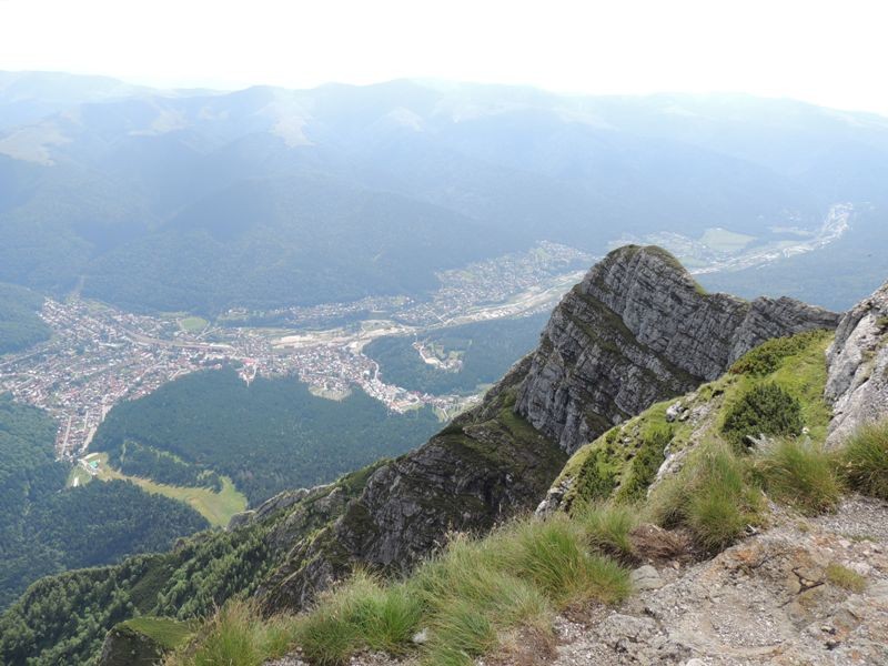 Panoráma Caraiman-kereszt - Bucsecs-hegység
