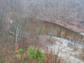 Őszi esőben, inkább rozsdabarna mint vörös Vörös-tó Szováta