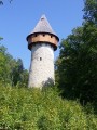 Ika vára - Felsőcsernáton Torony az új tetővel Ika vára
