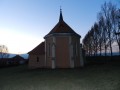 Katolikus templom - Csíkborzsova A templom hátulról Csíkborzsova Borzsova katolikus templom
